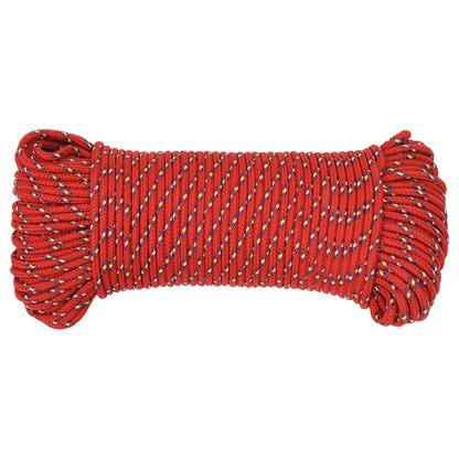 Corda Per Barca Rossa In Polipropilene Rosso