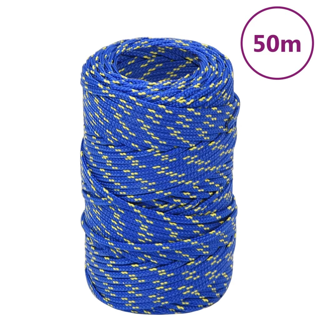 Corda Per Barca In Polipropilene Blu