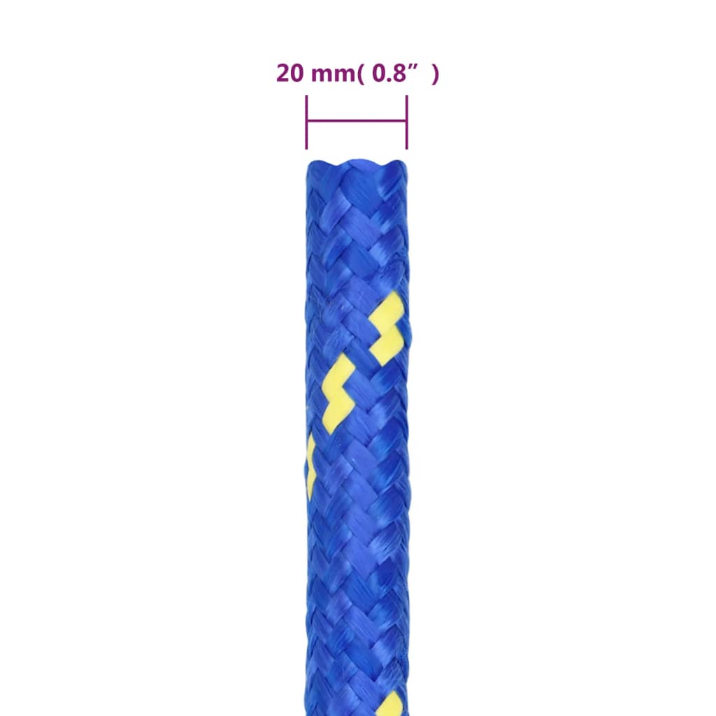 Corda Per Barca In Polipropilene Blu