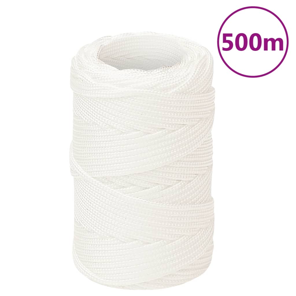 Corda Per Barca Completamente Bianca In Polipropilene Bianco