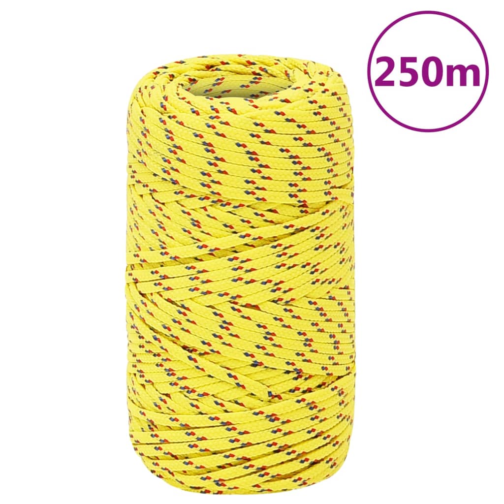 Corda Per Barca Gialla In Polipropilene Giallo