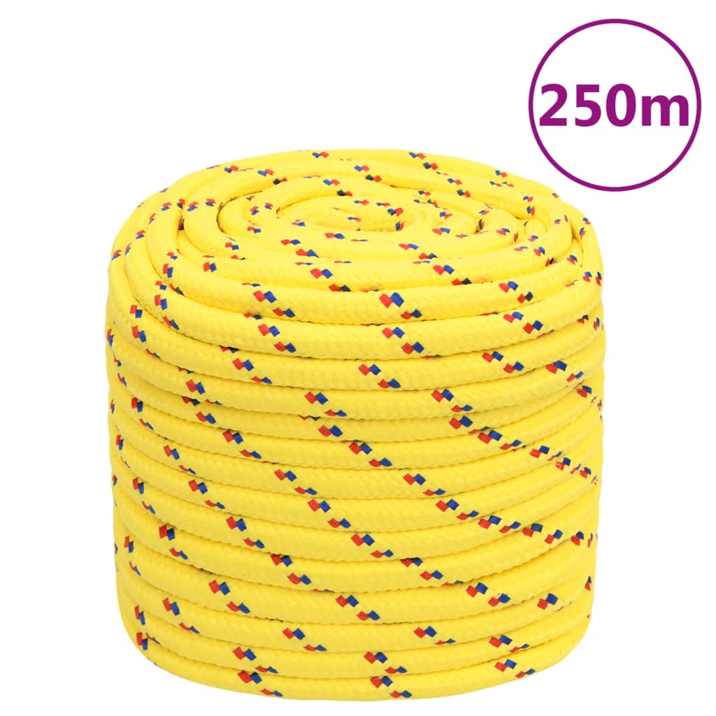 Corda Per Barca Gialla In Polipropilene Giallo