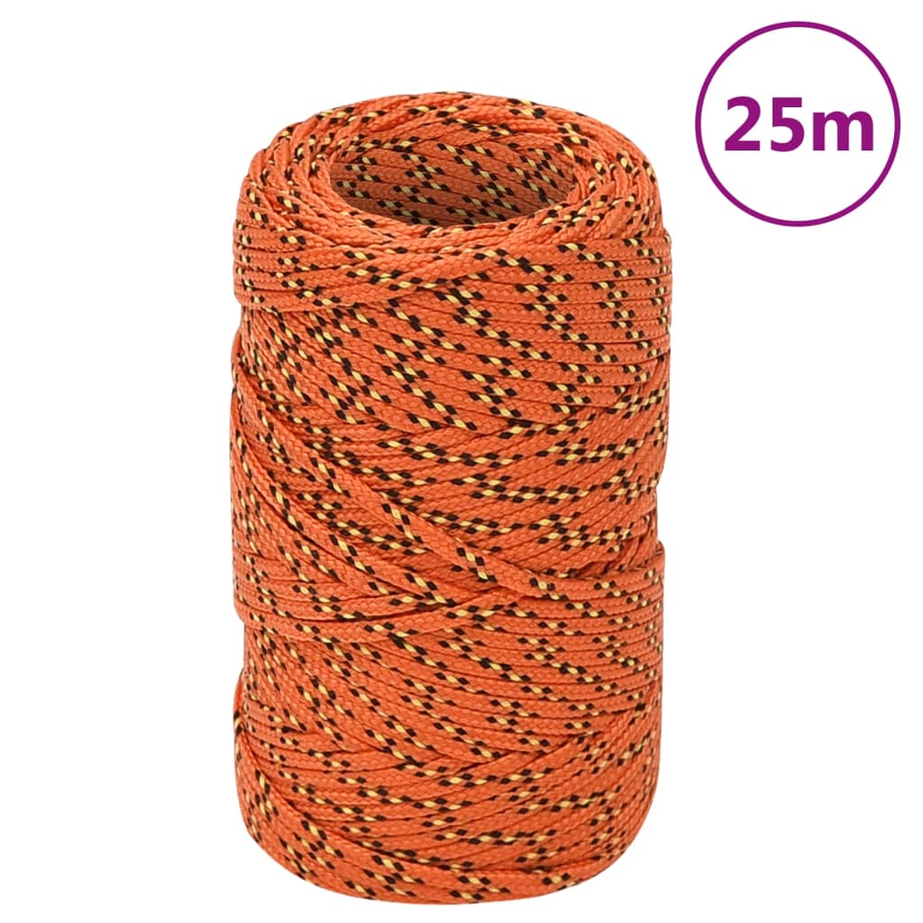Corda Per Barca Arancione In Polipropilene Orange