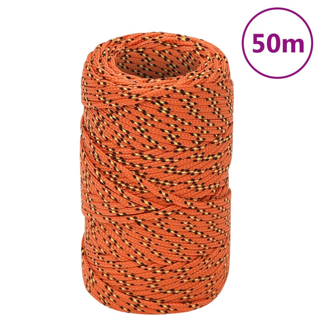 Corda Per Barca Arancione In Polipropilene Orange