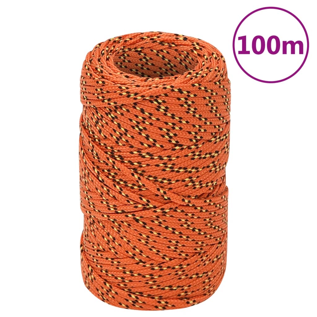 Corda Per Barca Arancione In Polipropilene Orange