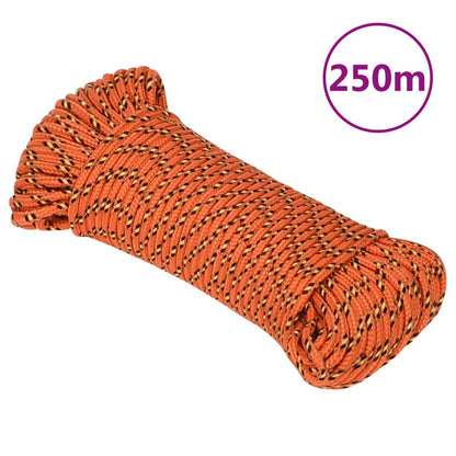 Corda Per Barca Arancione In Polipropilene Orange