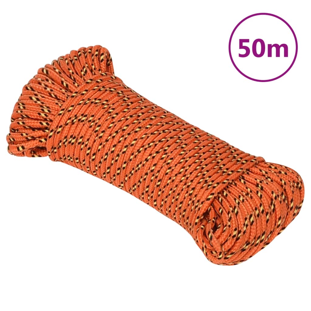 Corda Per Barca Arancione In Polipropilene Orange