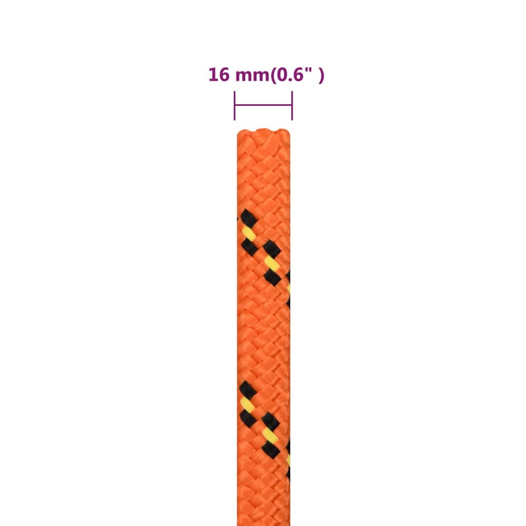 Corda Per Barca Arancione In Polipropilene Orange