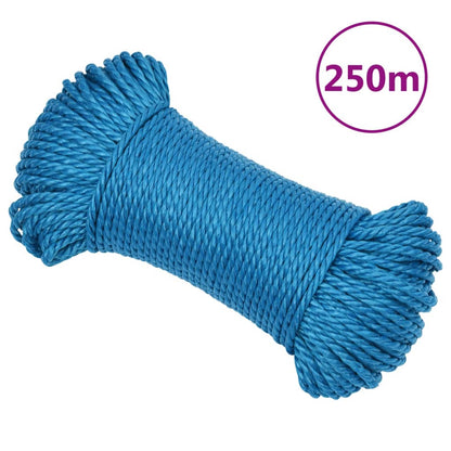 Corda Da Lavoro In Polipropilene Blu