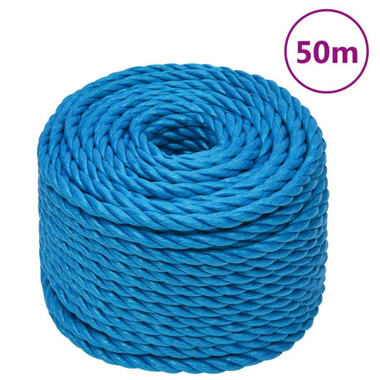Corda Da Lavoro In Polipropilene Blu