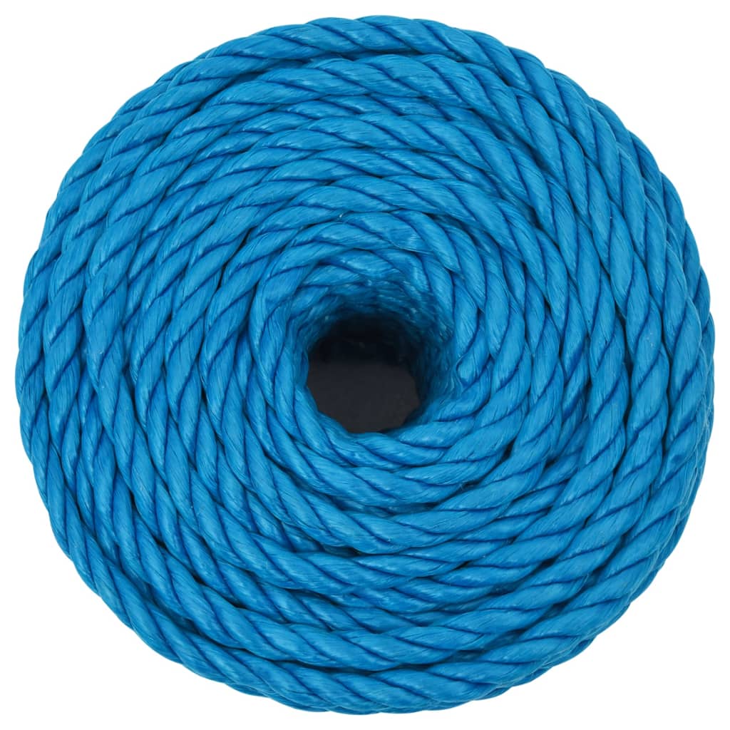 Corda Da Lavoro In Polipropilene Blu