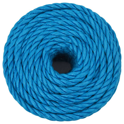 Corda Da Lavoro In Polipropilene Blu