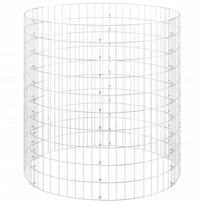 Compostiera Da Giardino Ø100X100 Cm In Acciaio Zincato