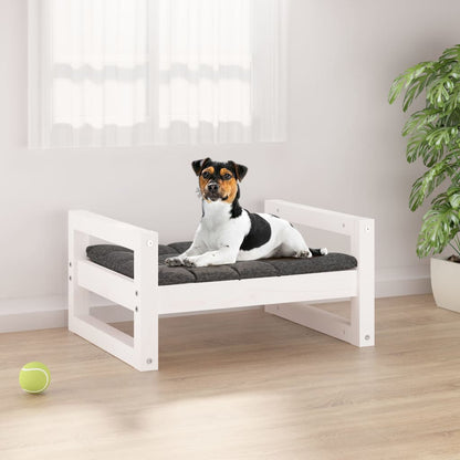 Cuccia Per Cani 105,5X75,5X28 Cm In Legno Massello Di Pino