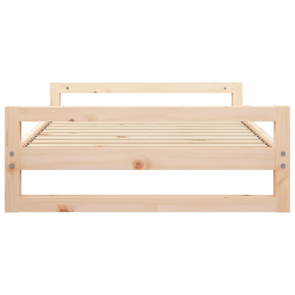 Cuccia Per Cani 105,5X75,5X28 Cm In Legno Massello Di Pino