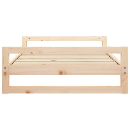 Cuccia Per Cani 105,5X75,5X28 Cm In Legno Massello Di Pino