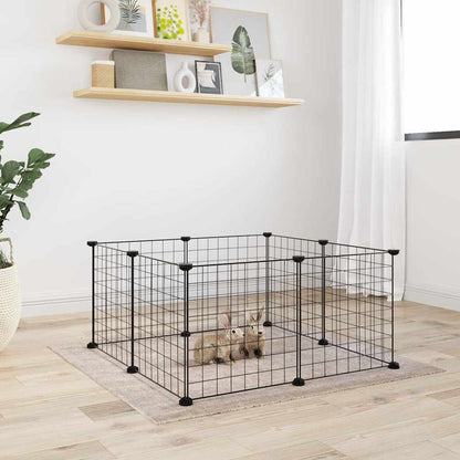 Gabbia Per Animali Nera 35X35 Cm Acciaio