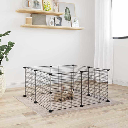 Gabbia Per Animali Nera 35X35 Cm Acciaio