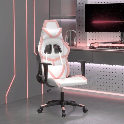 Sedia Gaming Massaggio Poggiapiedi Similpelle