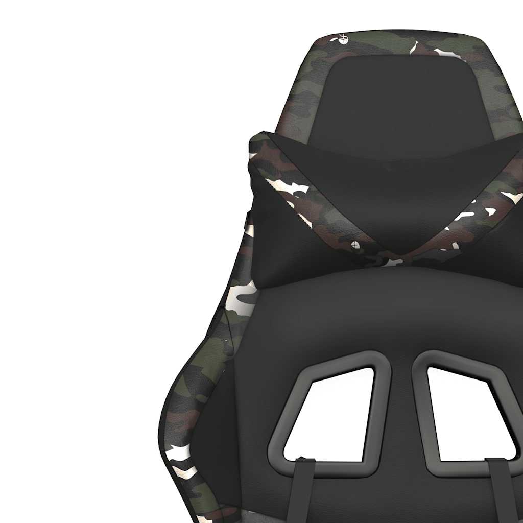 Sedia Gaming Massaggio Poggiapiedi Similpelle