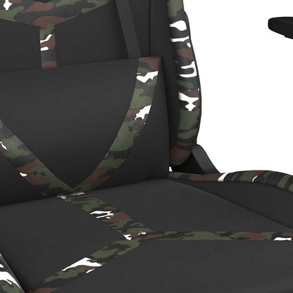 Sedia Gaming Massaggio Poggiapiedi Similpelle