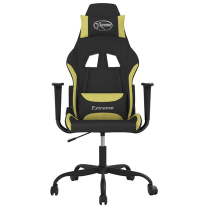 Sedia Da Gaming Nero E In Tessuto