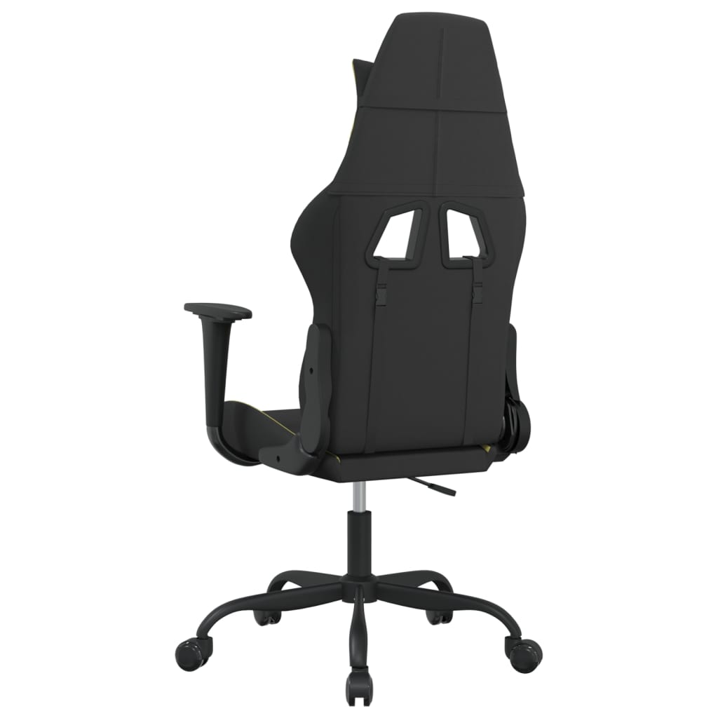 Sedia Da Gaming Nero E In Tessuto