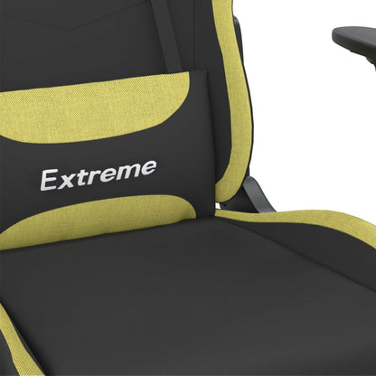 Sedia Da Gaming Nero E In Tessuto