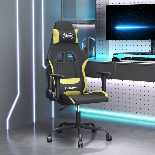Sedia Da Gaming Nero E In Tessuto