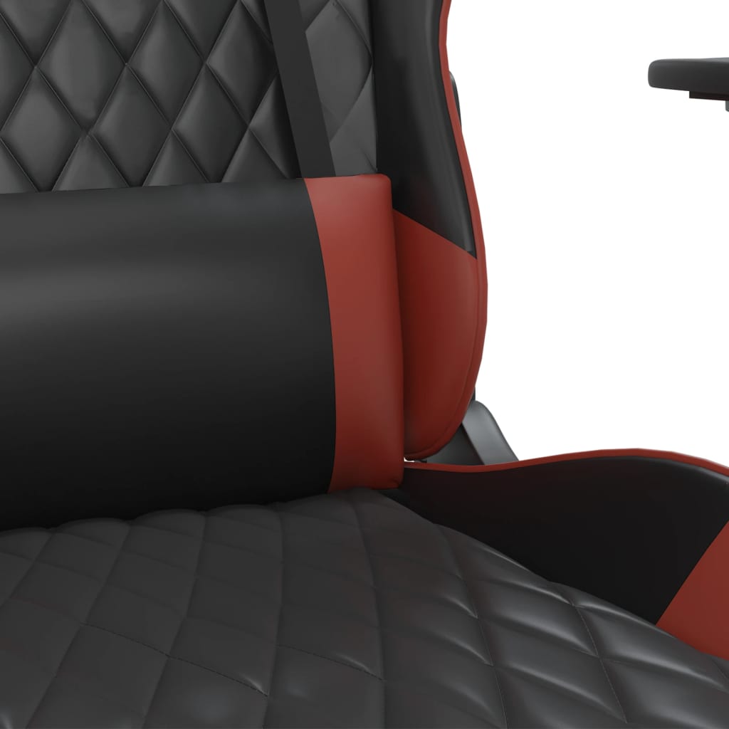 Sedia Gaming Massaggio Poggiapiedi Similpelle