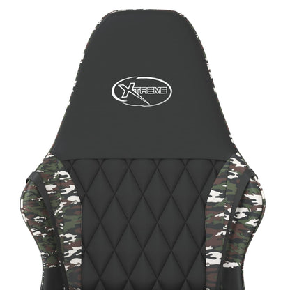 Sedia Da Gaming Massaggiante In Similpelle