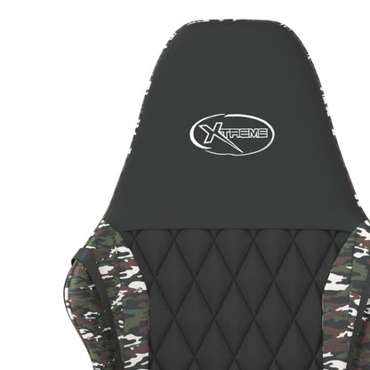 Sedia Da Gaming Massaggiante In Similpelle