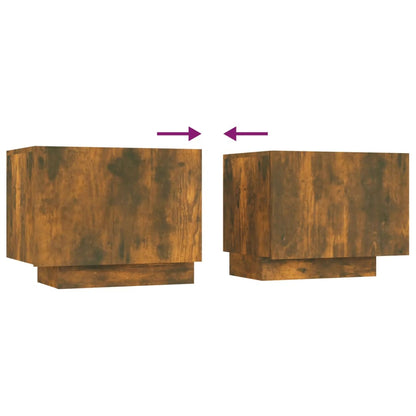 Set Mobili Tv 3Pz Con Luci Led In Legno Multistrato