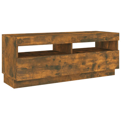 Set Mobili Tv 3Pz Con Luci Led In Legno Multistrato