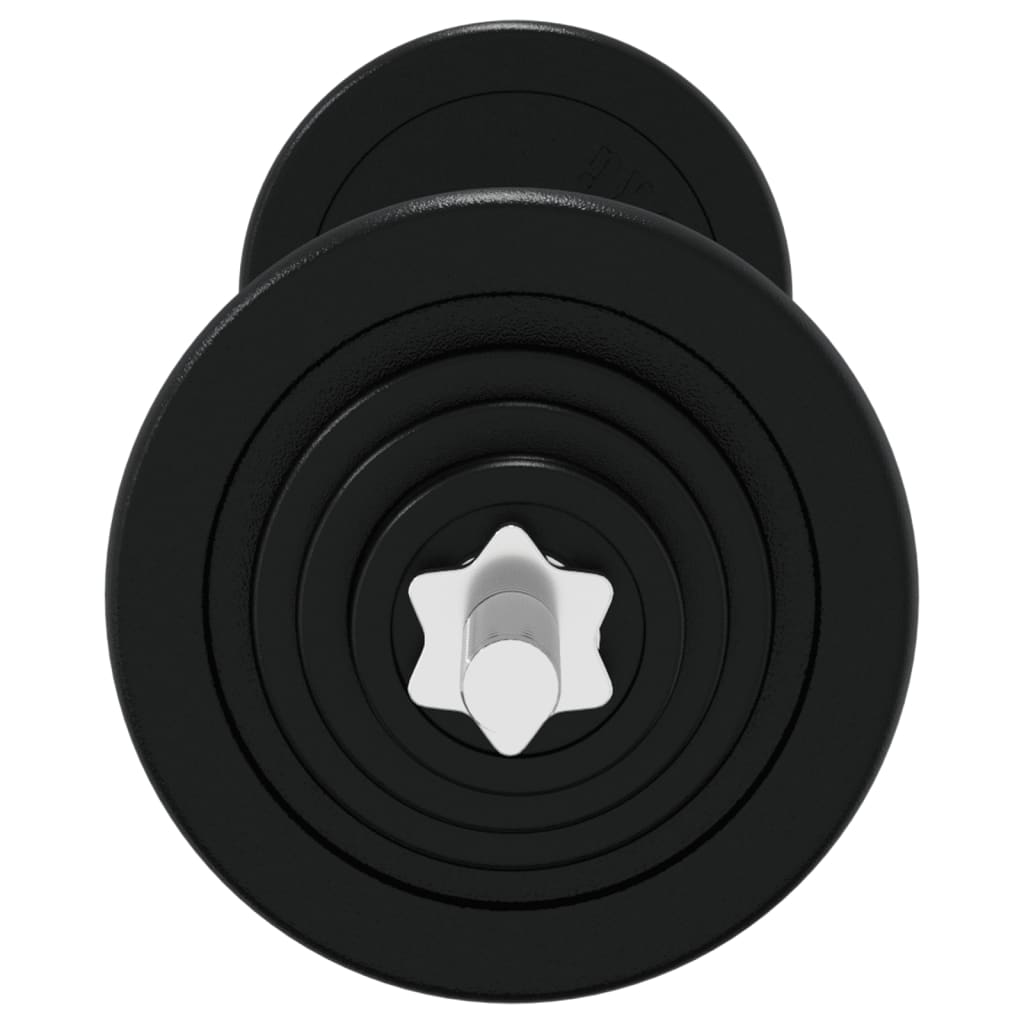 Set Bilanciere Con Dischi 30 Kg In Ghisa
