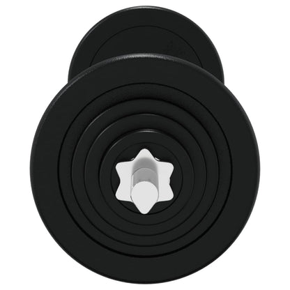 Set Bilanciere Con Dischi 30 Kg In Ghisa