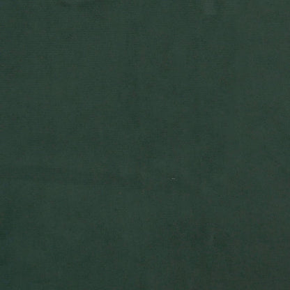 Materasso A Molle 80X200X20 Cm In Velluto Verde Scuro