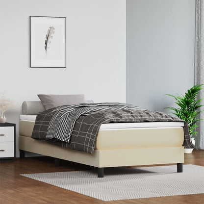 Materasso A Molle 120X190X20 Cm In Similpelle