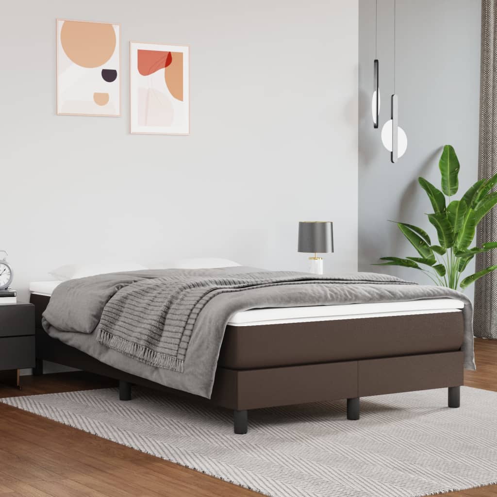 Materasso A Molle 120X190X20 Cm In Similpelle
