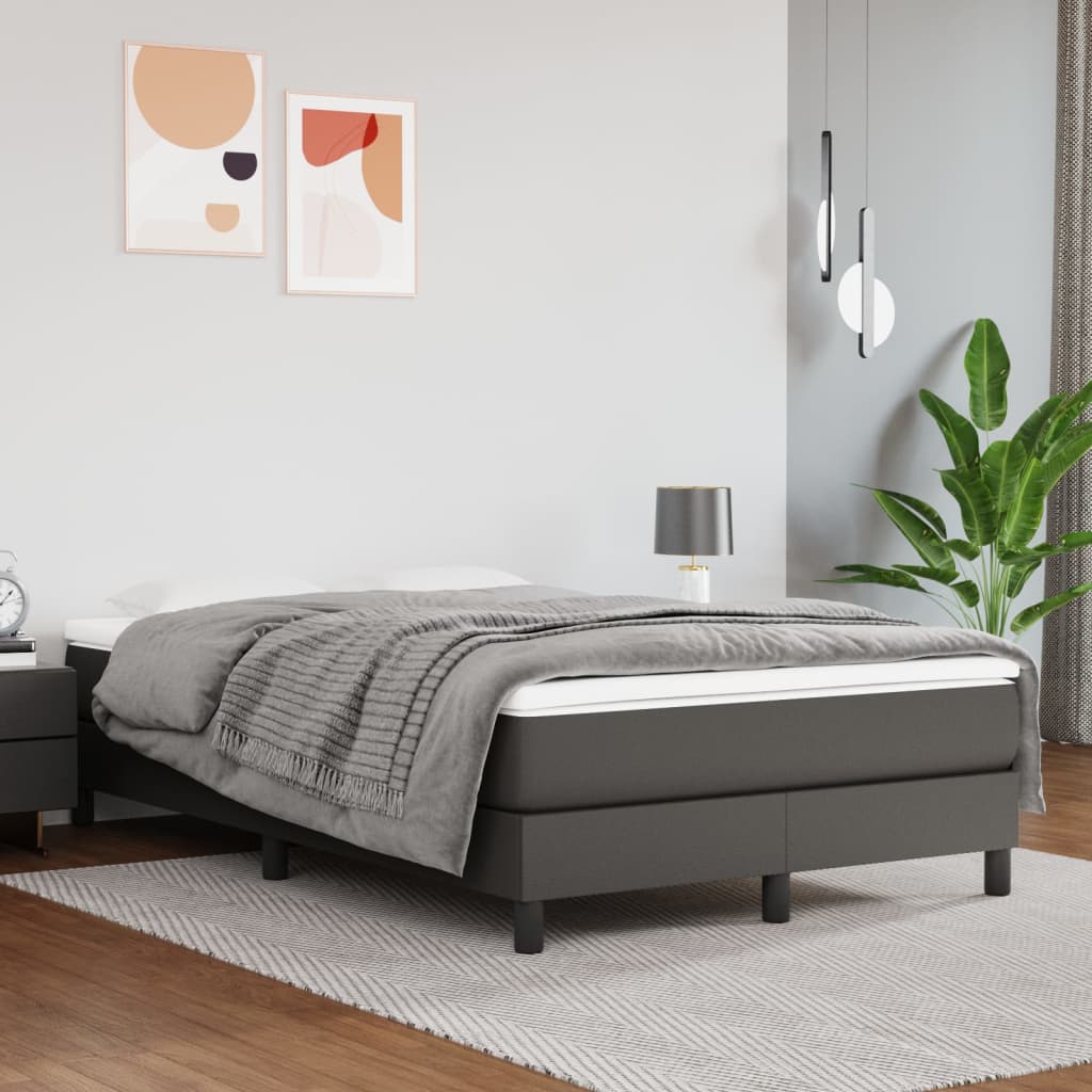 Materasso A Molle 120X190X20 Cm In Similpelle