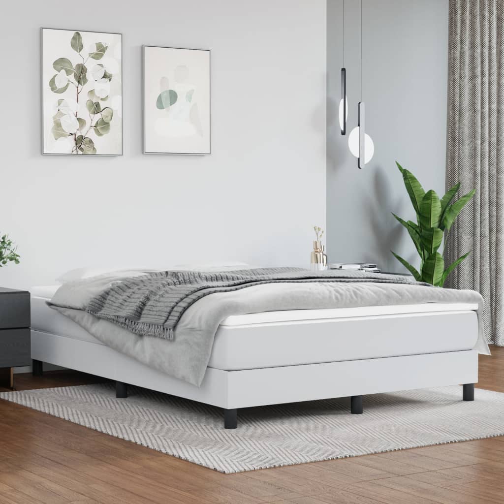 Materasso A Molle 120X190X20 Cm In Similpelle