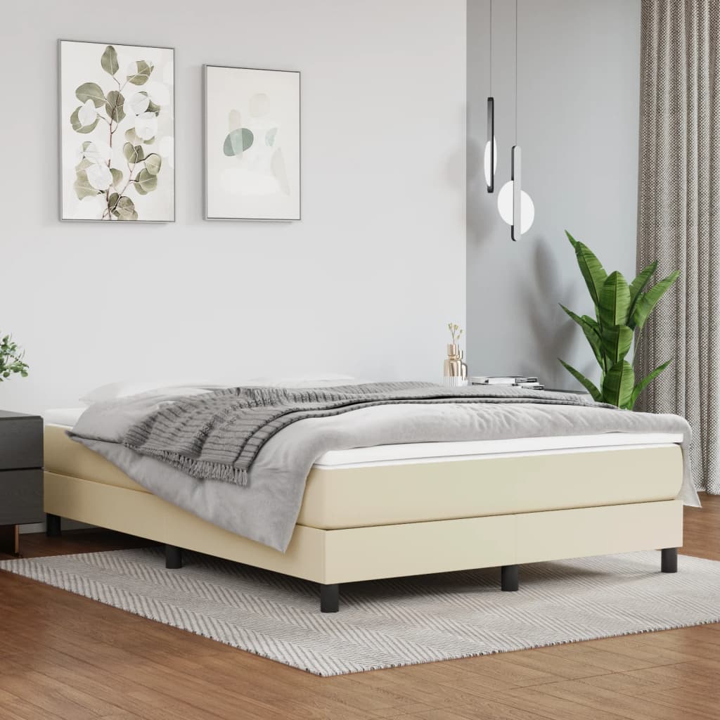Materasso A Molle 120X190X20 Cm In Similpelle