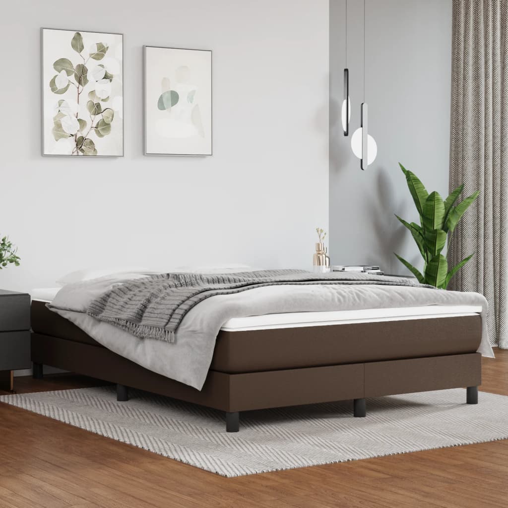 Materasso A Molle 120X190X20 Cm In Similpelle