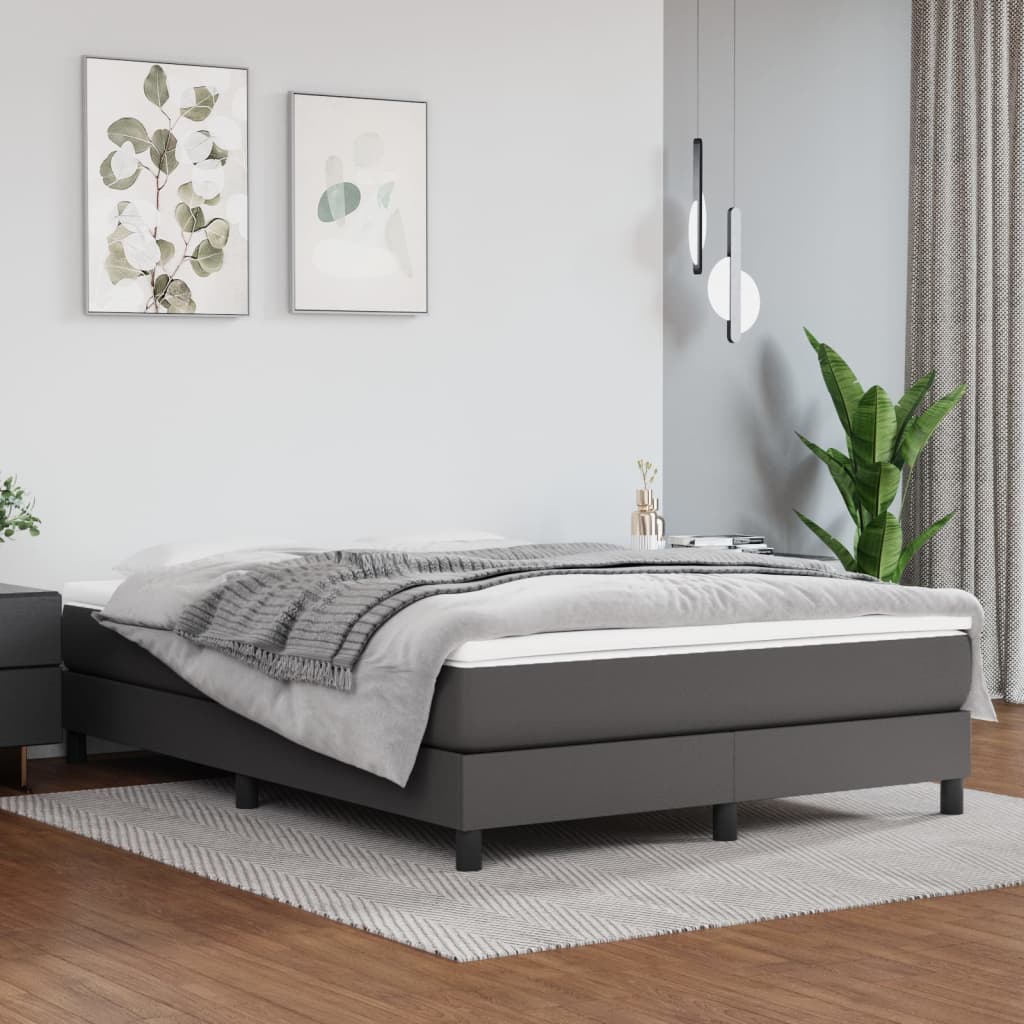 Materasso A Molle 120X190X20 Cm In Similpelle