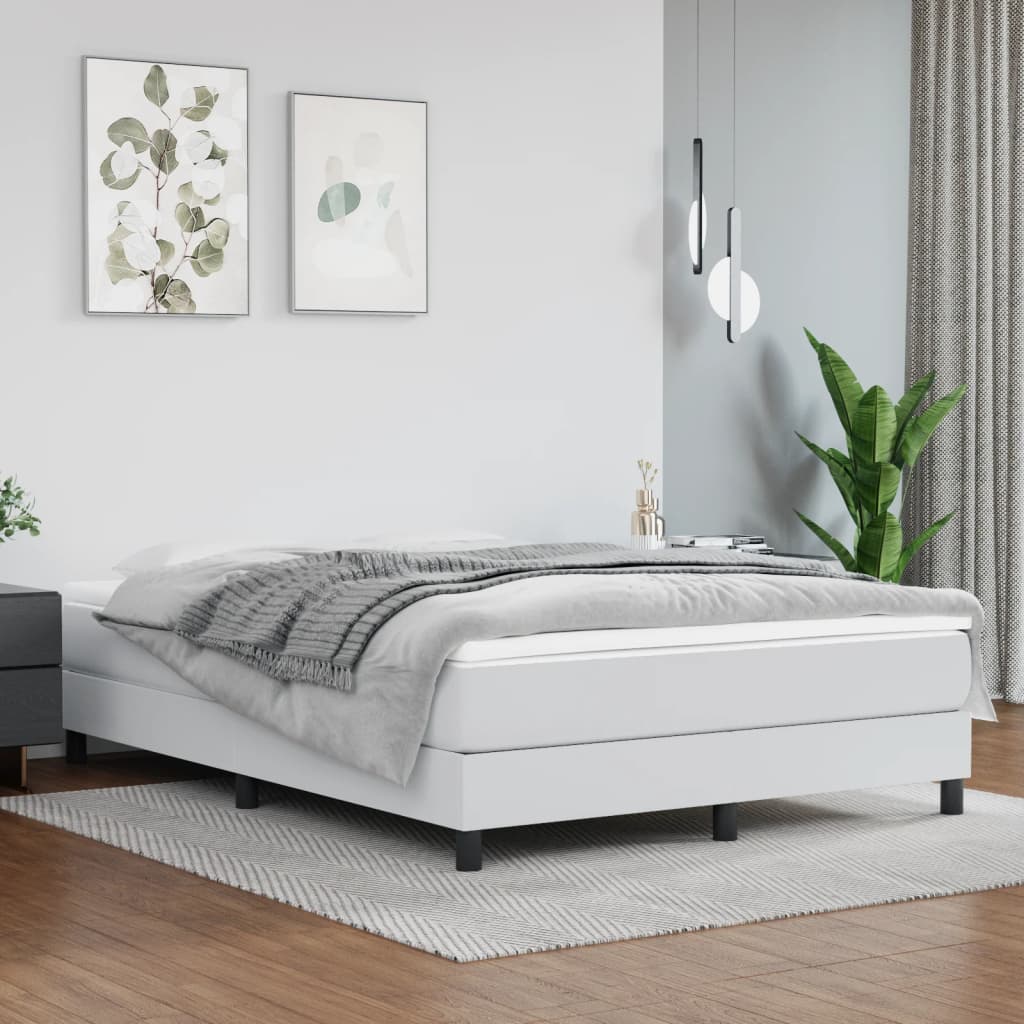 Materasso A Molle 120X190X20 Cm In Similpelle
