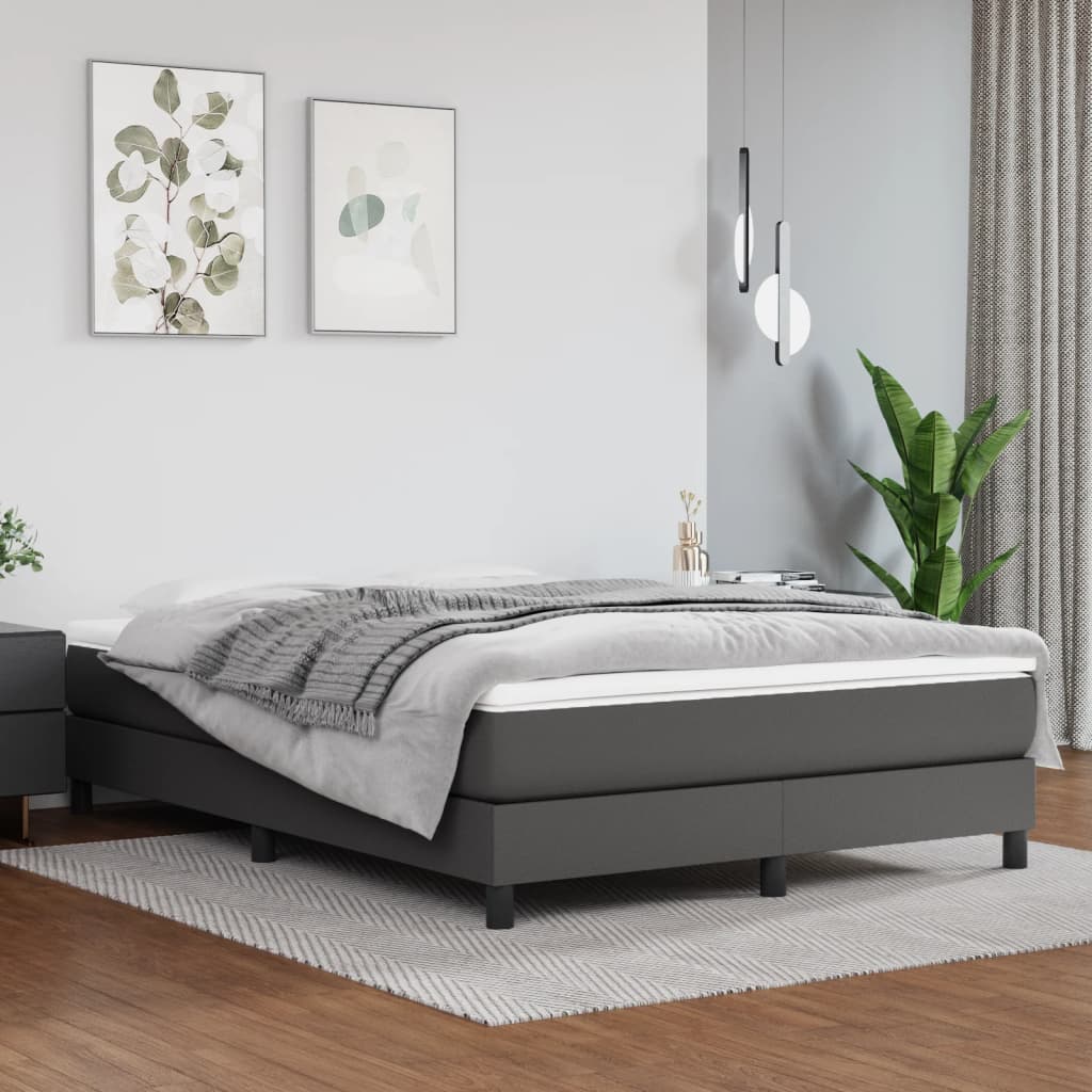 Materasso A Molle 120X190X20 Cm In Similpelle
