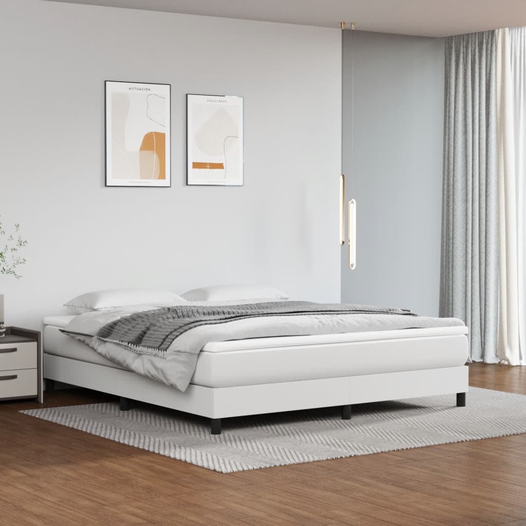 Materasso A Molle 120X190X20 Cm In Similpelle