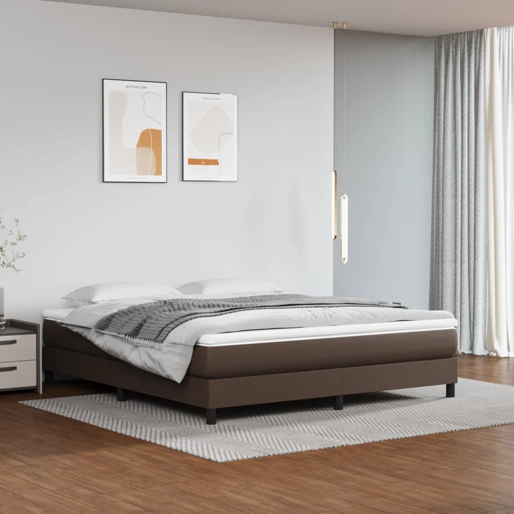 Materasso A Molle 120X190X20 Cm In Similpelle