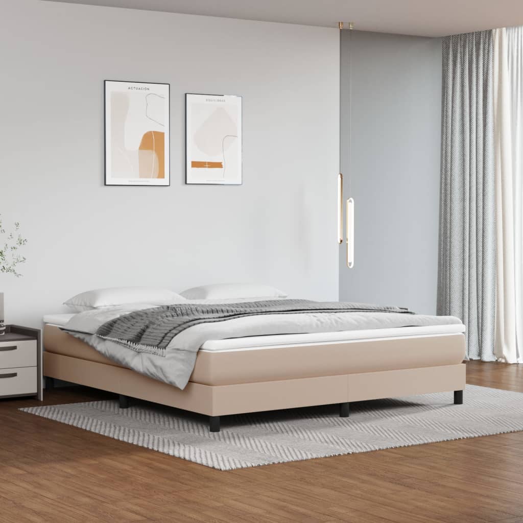 Materasso A Molle 120X190X20 Cm In Similpelle