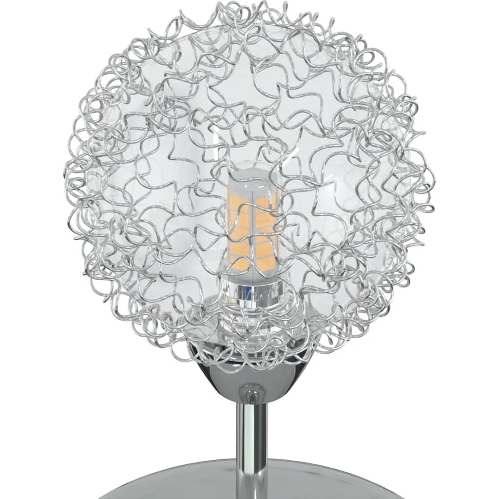 Lampada Da Soffitto Con Paralumi In Rete Per 5 Luci Led G9